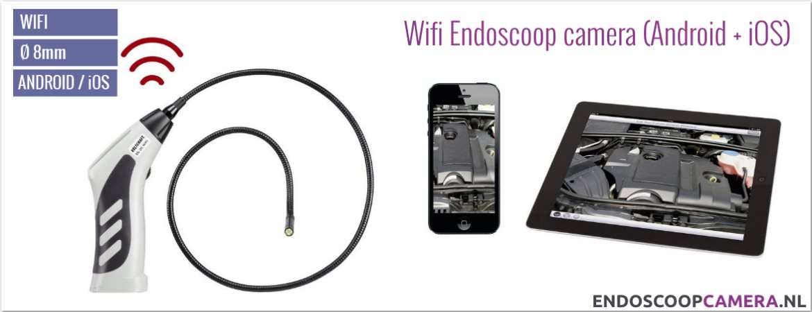 54130 BS-20 Wifi Endoscoop camera (Android + iOS) slider