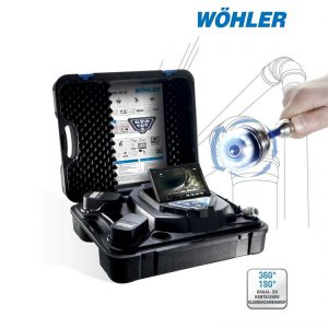 Wohler VIS 300 20m Rioolcamera video endoscoop 20m O40mm 1