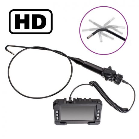Waldtech Flexibele HD video endoscoop met beweegbare camerakop